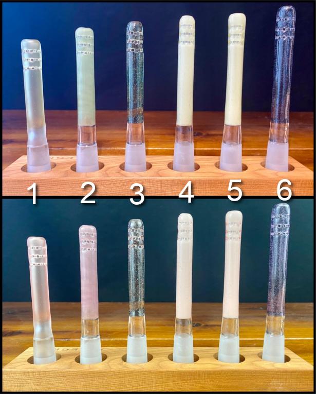 Tige plongeur en verre Al Gore pour ampoule fluocompacte