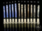 Tiges plongeantes colorées Pied Piper 14 mm