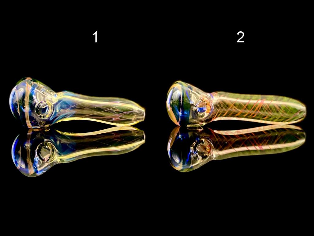 Lowtide Lampwork Fumed Pipe