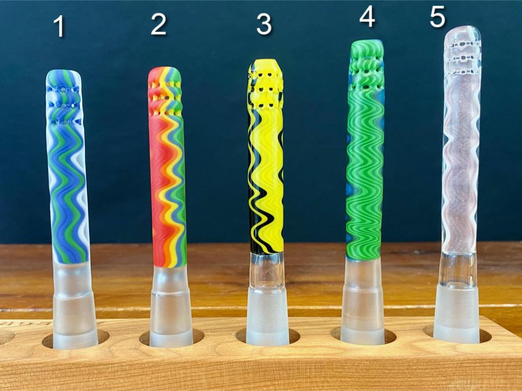 Al Gore Glass Wig Wag Downstem