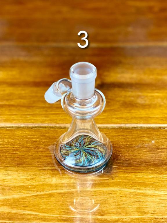 Korey Glass 14mm 45 Degree Retti Ash Catcher