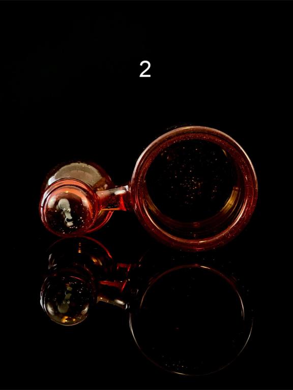 Station de cotons-tiges en verre de la ceinture verte