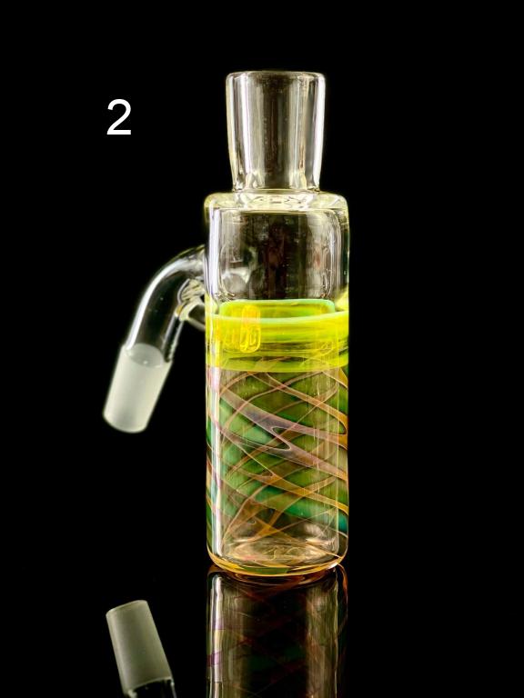 Lowtide Lampwork 14mm 45 Degree Ash Catcher