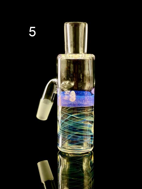 Lowtide Lampwork 14mm 45 Degree Ash Catcher