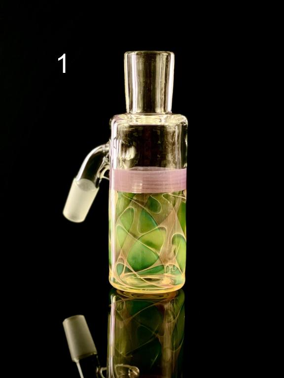 Lowtide Lampwork 14mm 45 Degree Ash Catcher