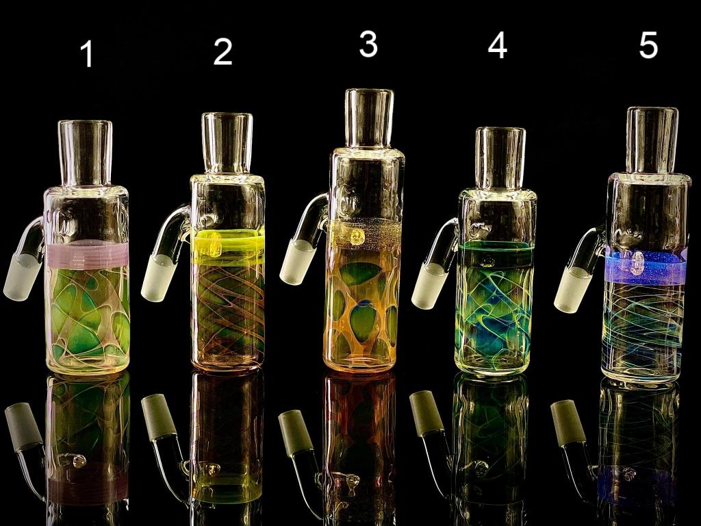 Lowtide Lampwork 14mm 45 Degree Ash Catcher