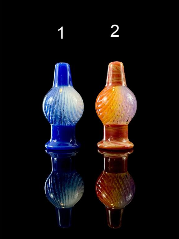 Hokey Pokey Glass Fritwag Bubble Cap
