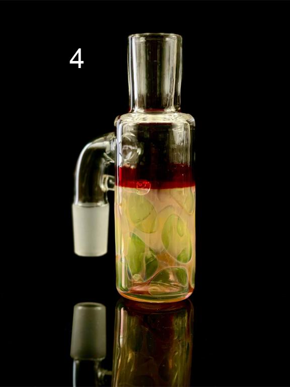 Lowtide Lampwork 18mm 90 Degree Ash Catcher