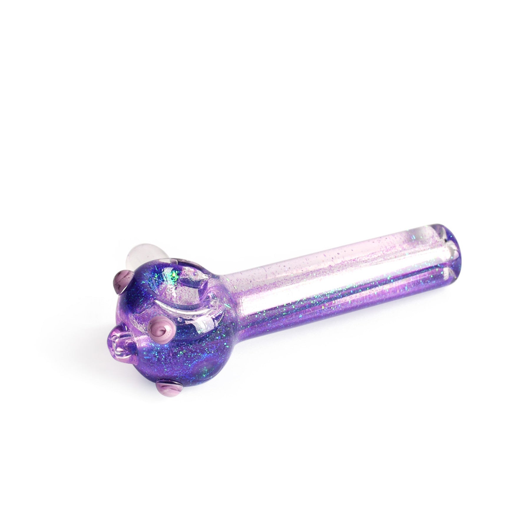 LIT Glass Sparkle Liquid Hand Pipe
