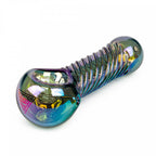 Pipe à main RED EYE TEK® 4,5" finition métallisée Terminator Big Twister