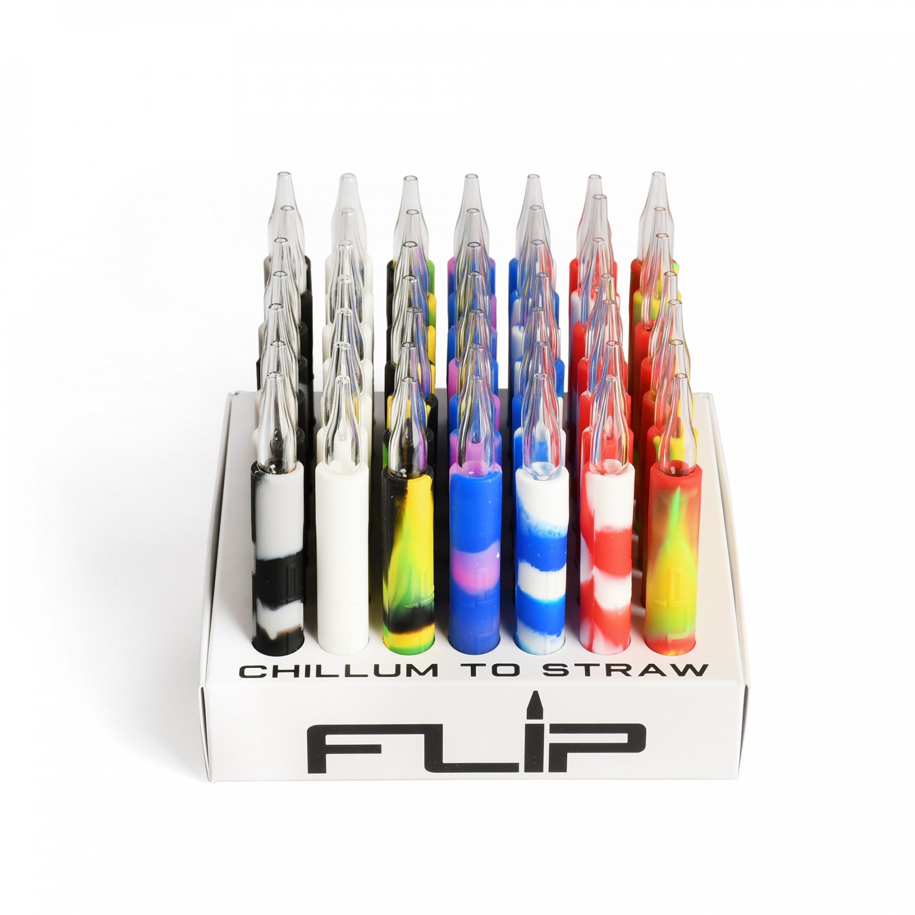 Chillum à paille White Rhino