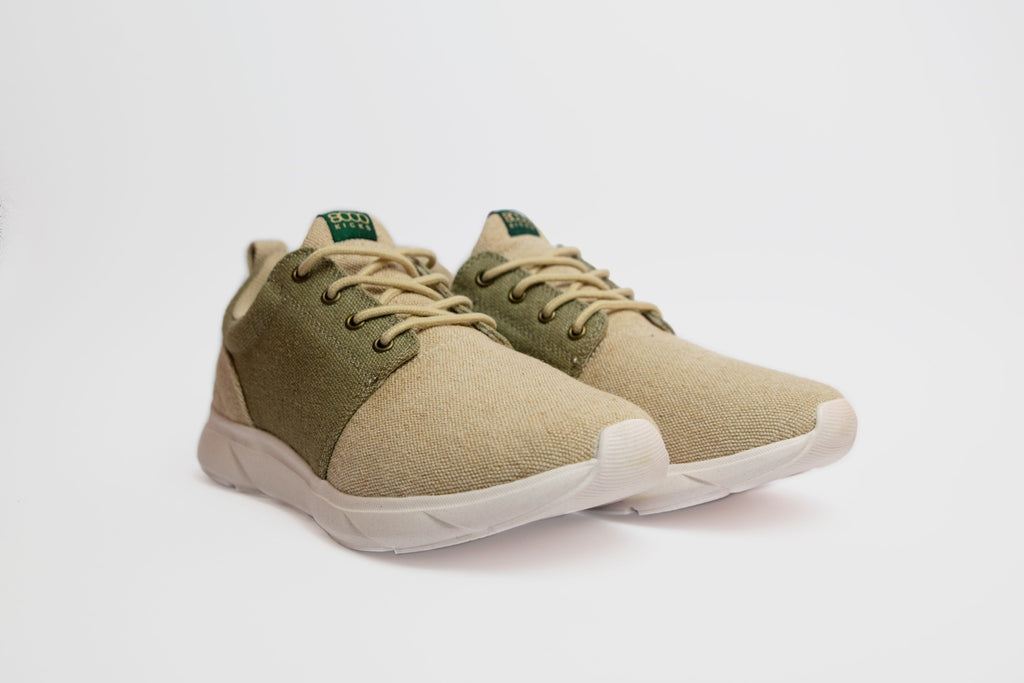 8000Kicks Explorer V2 Unisexe - Beige/Vert