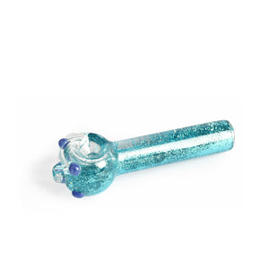 LIT Glass Sparkle Liquid Hand Pipe