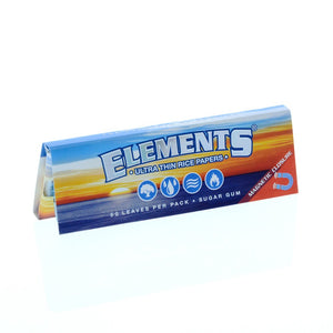 Elements Ultimate Thin Rolling Papers with Magnet Closure 1 1/4 Size