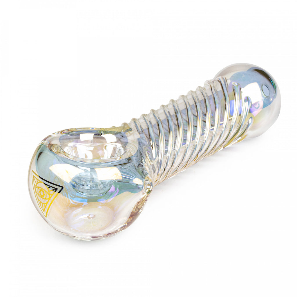 Pipe à main RED EYE TEK® 4,5" finition métallisée Terminator Big Twister