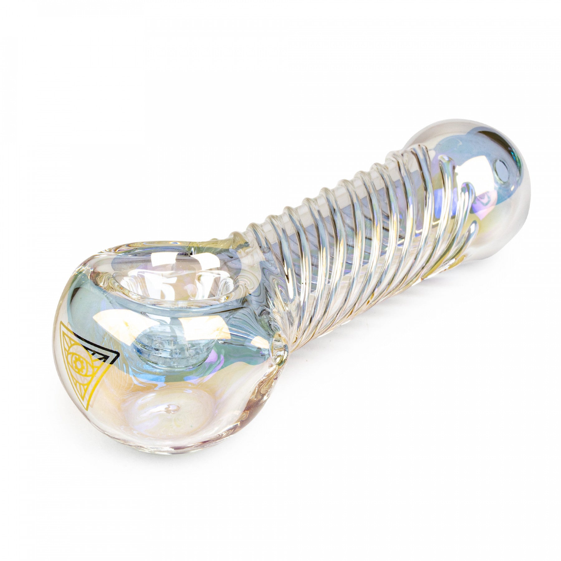 Pipe à main RED EYE TEK® 4,5" finition métallisée Terminator Big Twister