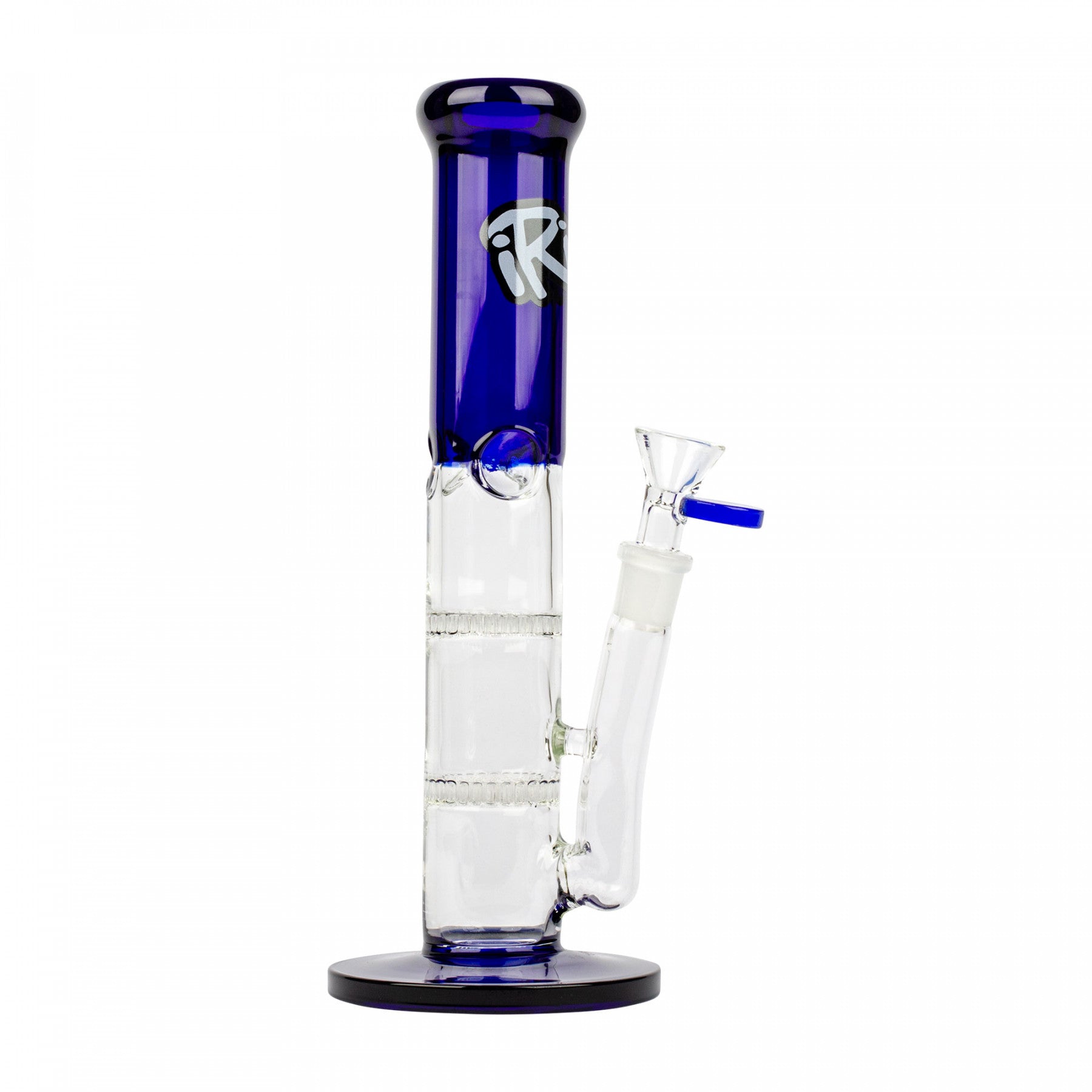 iRie 10 Inch Tall Turks Straight Tube with 2 Honeycomb Percs
