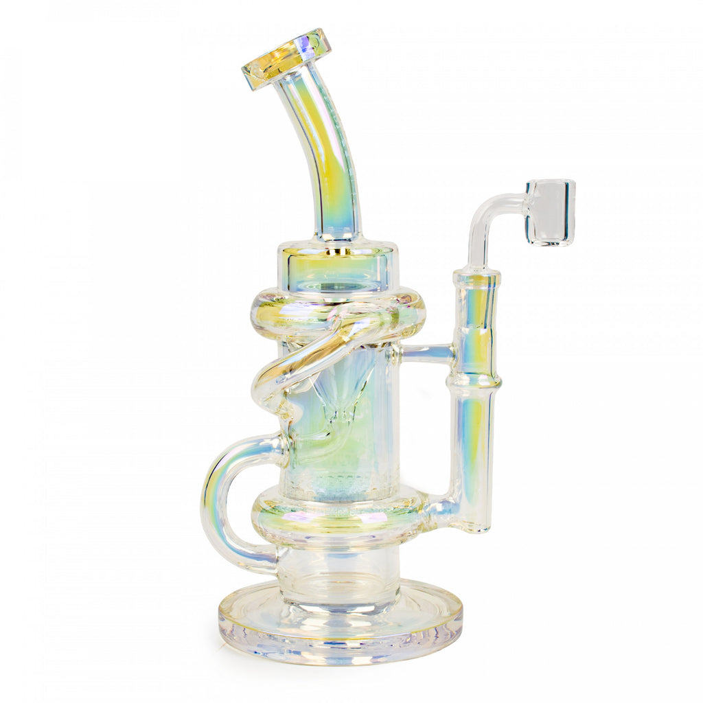 RED EYE TEK® 9,5" Finition Terminator Métallique Glitch Klein Recycler Rig