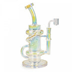 RED EYE TEK® 9,5" Finition Terminator Métallique Glitch Klein Recycler Rig