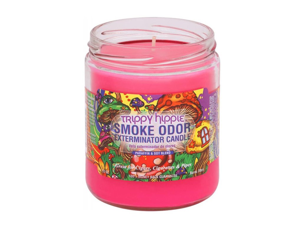 Bougie à odeur de fumée
