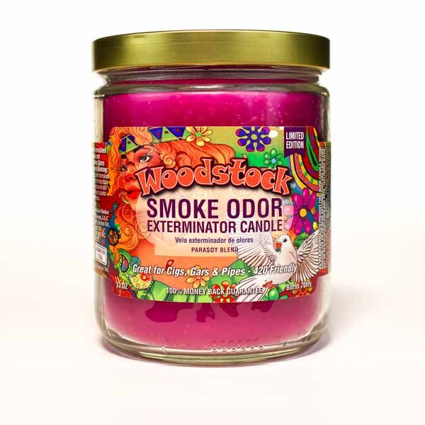 Bougie à odeur de fumée